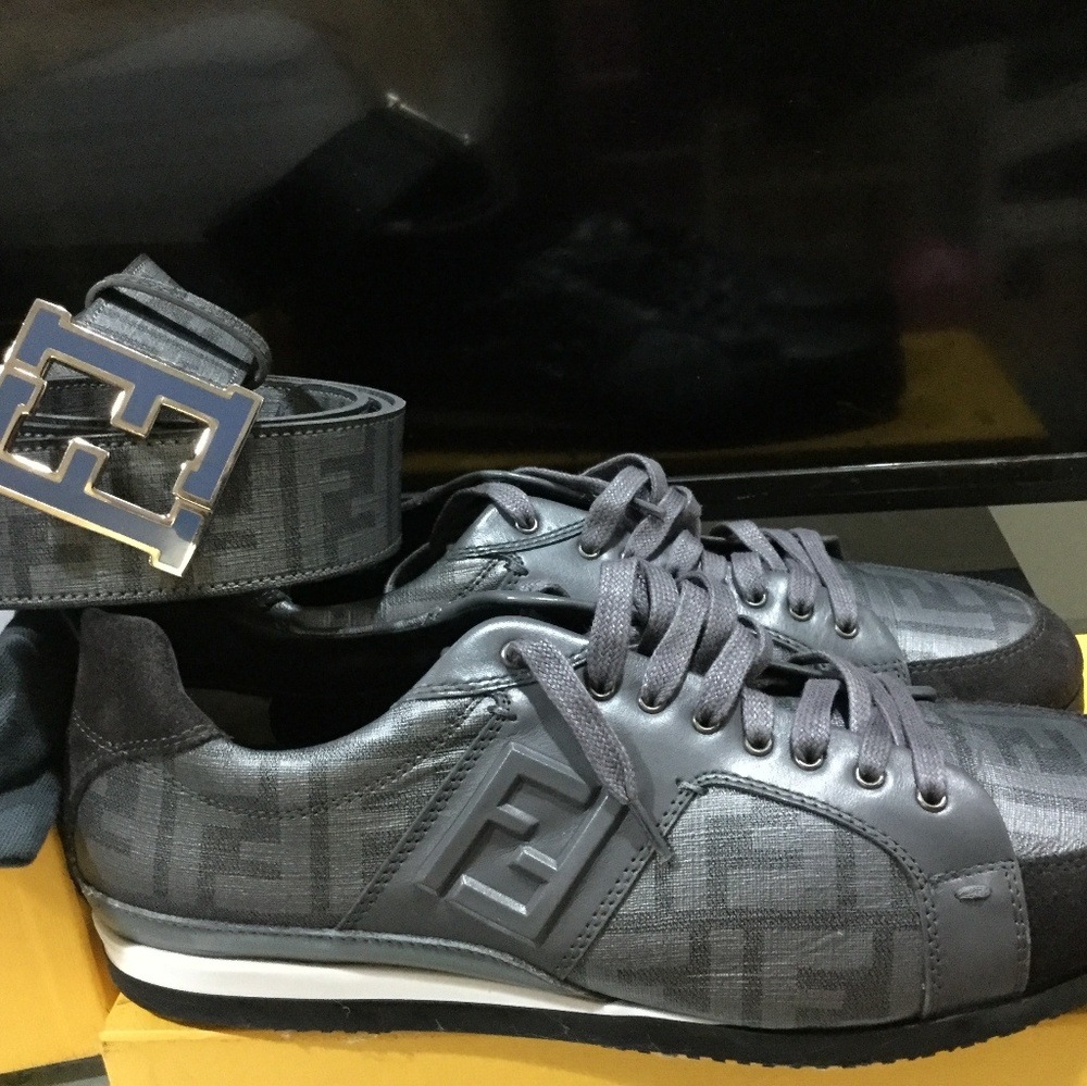 Fendi sneaker and belt / you can buy separately